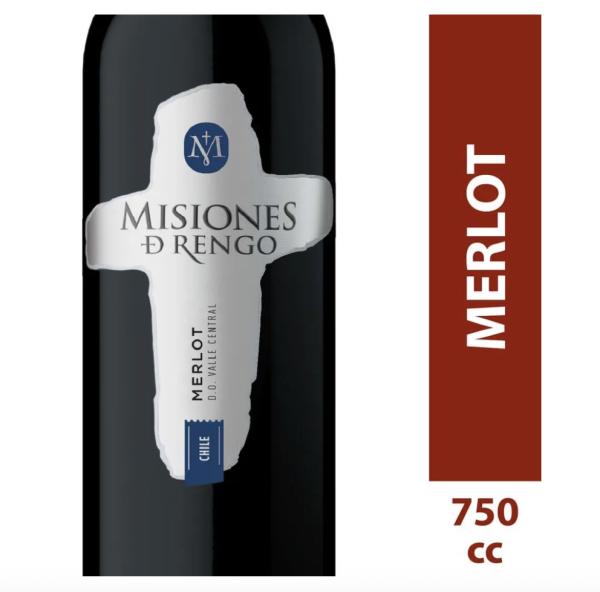 Vino Misiones de Rengo Merlot 750 cc
